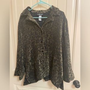 Vintage sag harbor velvet jacket